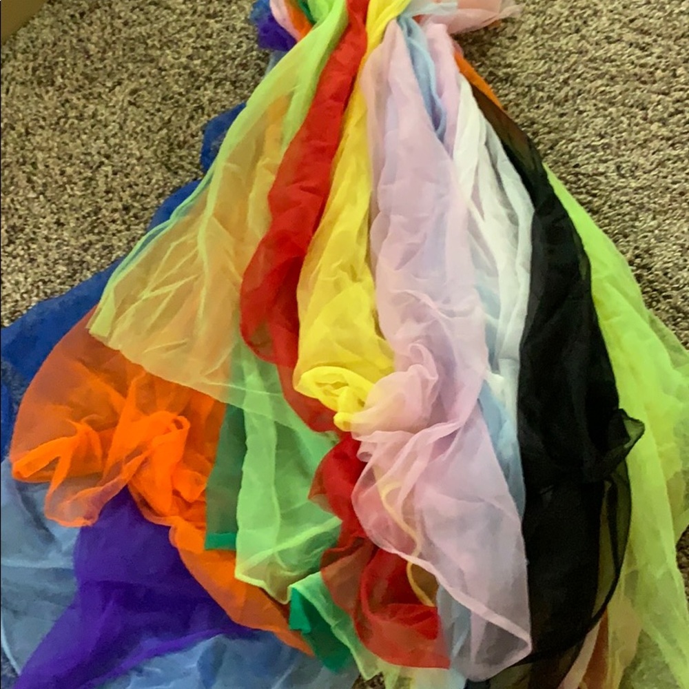 Sheer scarves